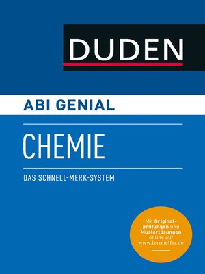 cover image of Abi genial Chemie